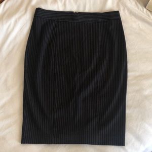 Black suit skirt